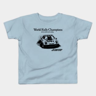 world rally champion Kids T-Shirt